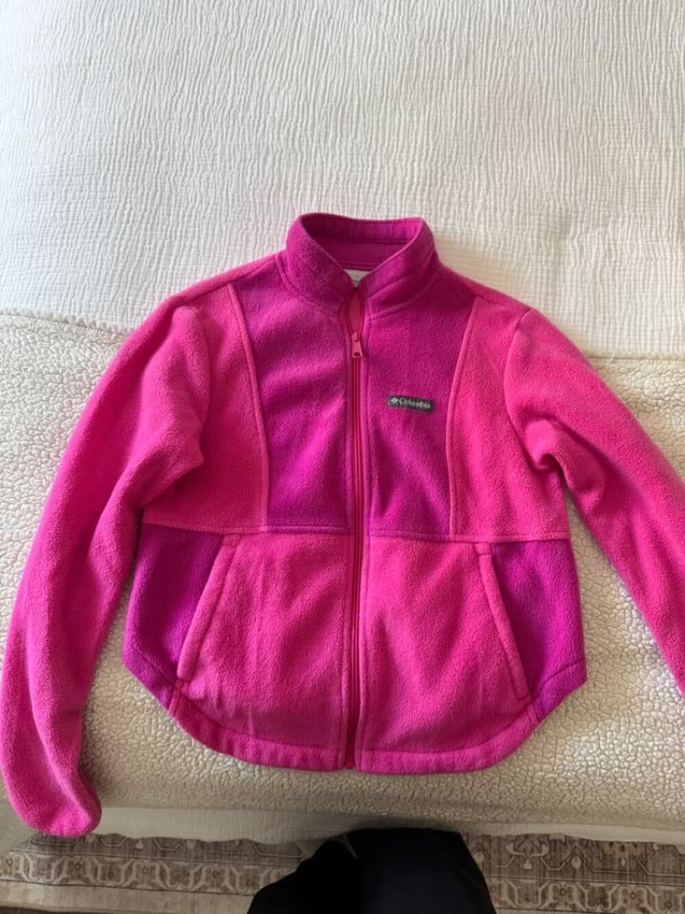 Columbia Breast Cancer Fleece Hoodie